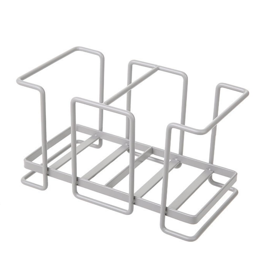 Ideamall Paper Cup Holder, Cup Dispenser, Paper Cup Storage, Paper Cup Stand, 2 Rows (Gray)