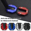 Motorcycle Kickstand Extender Moto Foot Side Stand Enlarge Extension Support Anti-ski Base Extension Foot Pad Stand