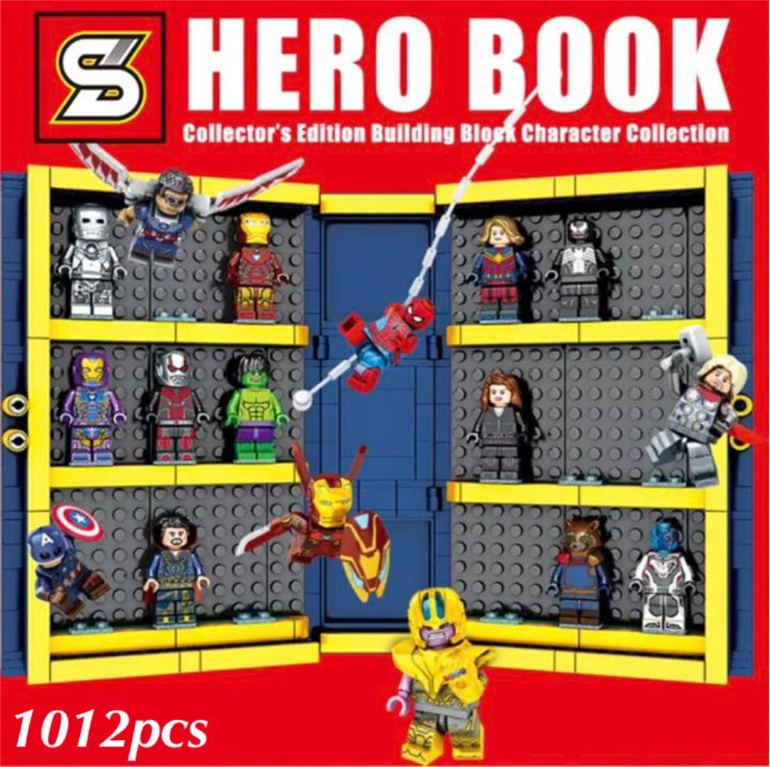

[USED] Avengers Hero Book, Lego compatible, 1012 pieces