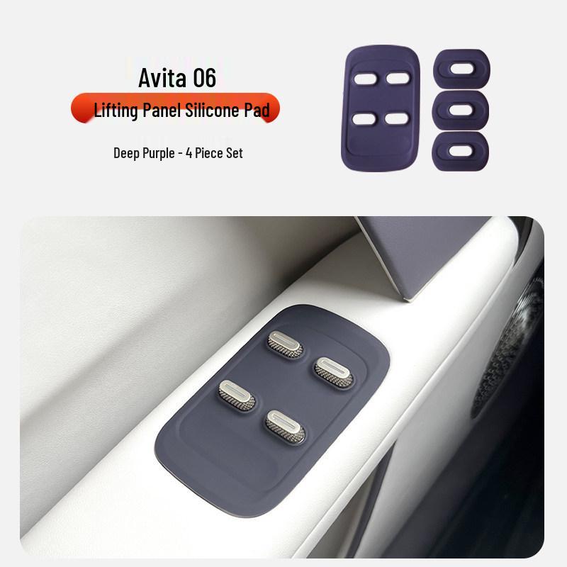 Avatr 06 Silicone Protective Mat for Car Window Panel and Button