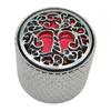 Tree Pattern Potentiometer Control Knob 6mm Shaft Hole Amplifier Knob Metal Electric Guitar Knobs Easy to Install