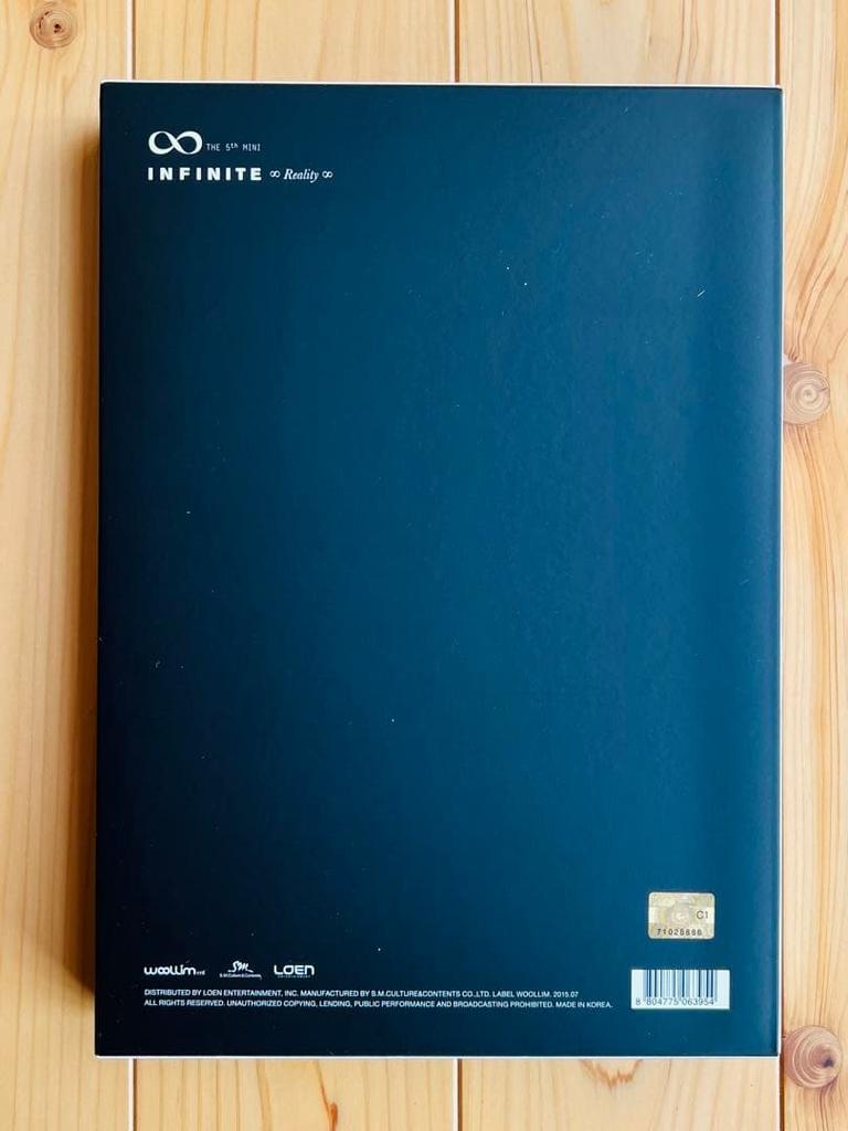 [USED] INFINITE "Reality" First Press Limited Edition