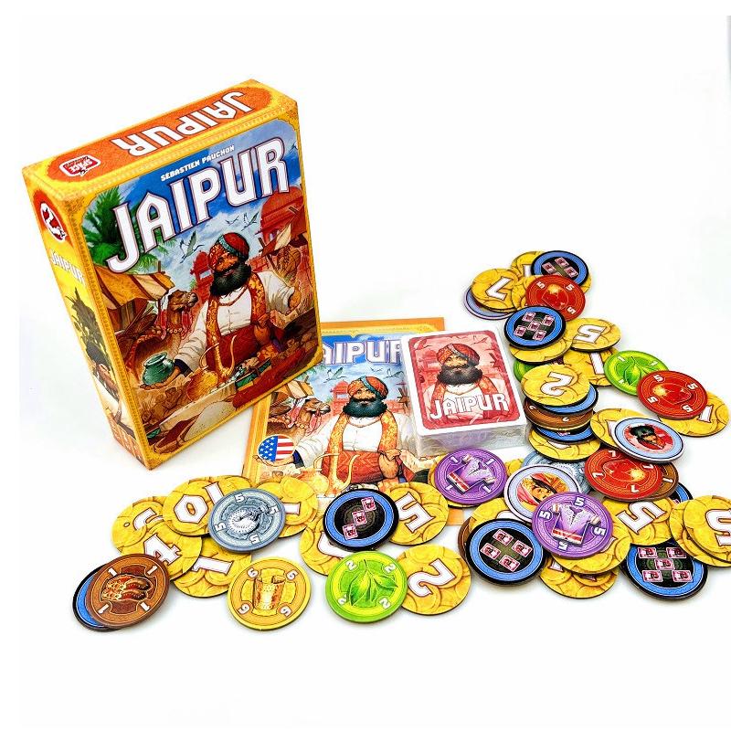 Board Game - "Jaipur" - 2 Players | 30 Minute Playing Time Strategic Entertainment Family Party Card Game