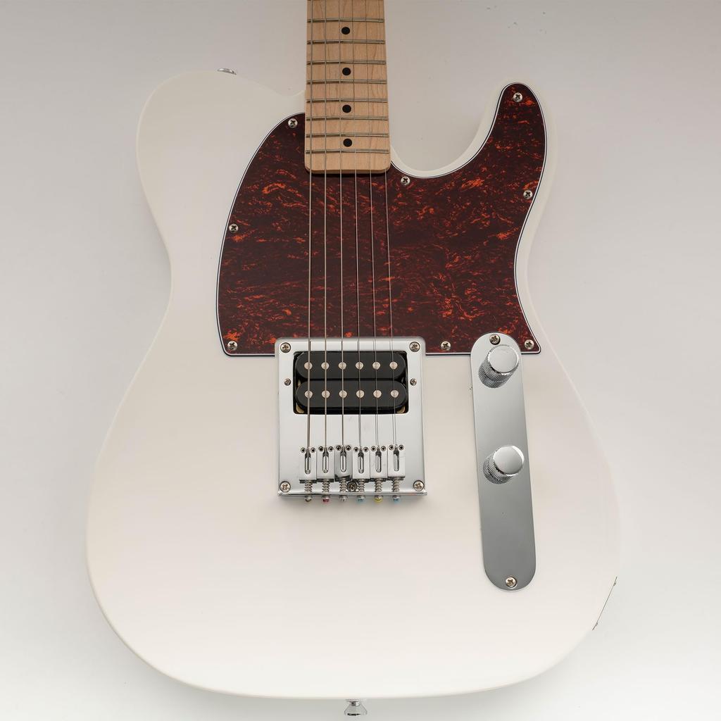 Musiclily Pro 8-Hole Guitar Pickguards for Squier Sonic Esquire H Electric Guitars, 4-Piece Set, Red Tortoise Shell