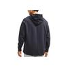 Under Armour Solid Color Logo Hoodie With Small Emblem Men Tops Black 1379051-001
