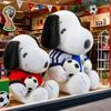 Snoopy Fußball Plüschtier Cartoon Sitzendes Kuscheltier Für Kinder Und Sammler