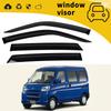 05 Daihatsu Hijet Rain Guards: Door Visors, Window Eyebrows, Rain Deflectors