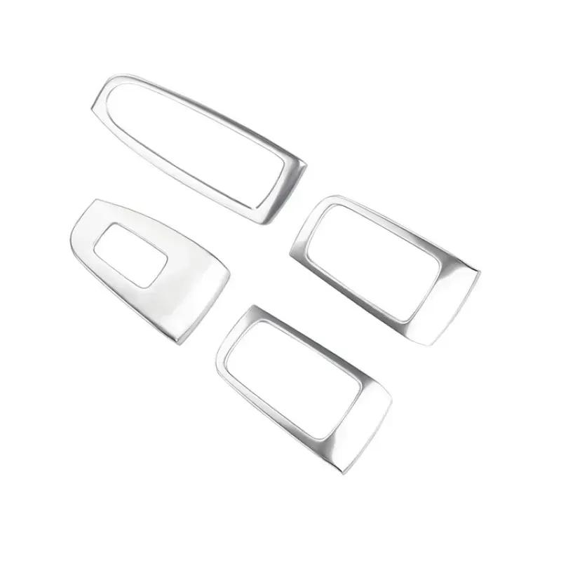 Door Window Lift Glass Panel Frame For Mercedes Benz S Class W222 2014- Carbon Pattern Trim Interior Car Accessories Sticker