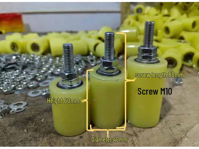 Nylon Electric Sliding Door Guide Wheel Pulley Caster (Multiple Models)