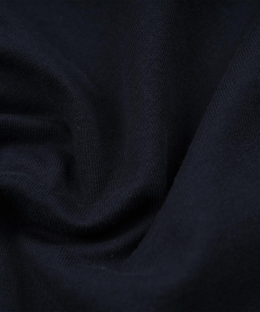 FRIZMWORKS 10S Solid Henley Neck Tee _ Navy