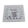 6 Styles Acrylic Knitting Gauge Rulers Crochet Hook And Yarn Wrap Per Inch Guide Knitting Tool for Spinners Yarn Measuring Crochet Accessories
