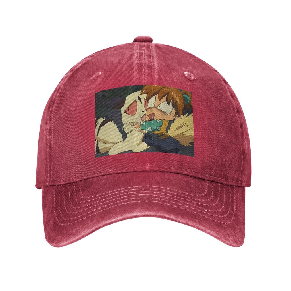 Anime Inuyasha Shippo Jeans-Kappe Lässige Baseballkappen Verstellbare Mütze Sommer Unisex Baseballkappen