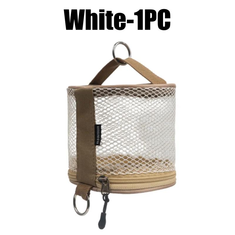 Outdoor Mesh Net Roll Toilet Paper Holder Portable Hanging Storage Bag for Camping  Picnic Emergency Bath Tissue Dispenser