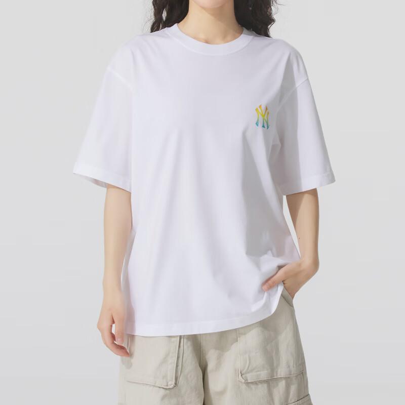 New MLB New York Yankees SS25 T Shirt Unisex Ecru 3ATSX0453-50WHS