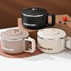 With Handle Noodles Ramen Bowl With Lid Fruit Salad Rice Soup Bowl Lunch Box  Kitchen Accessories