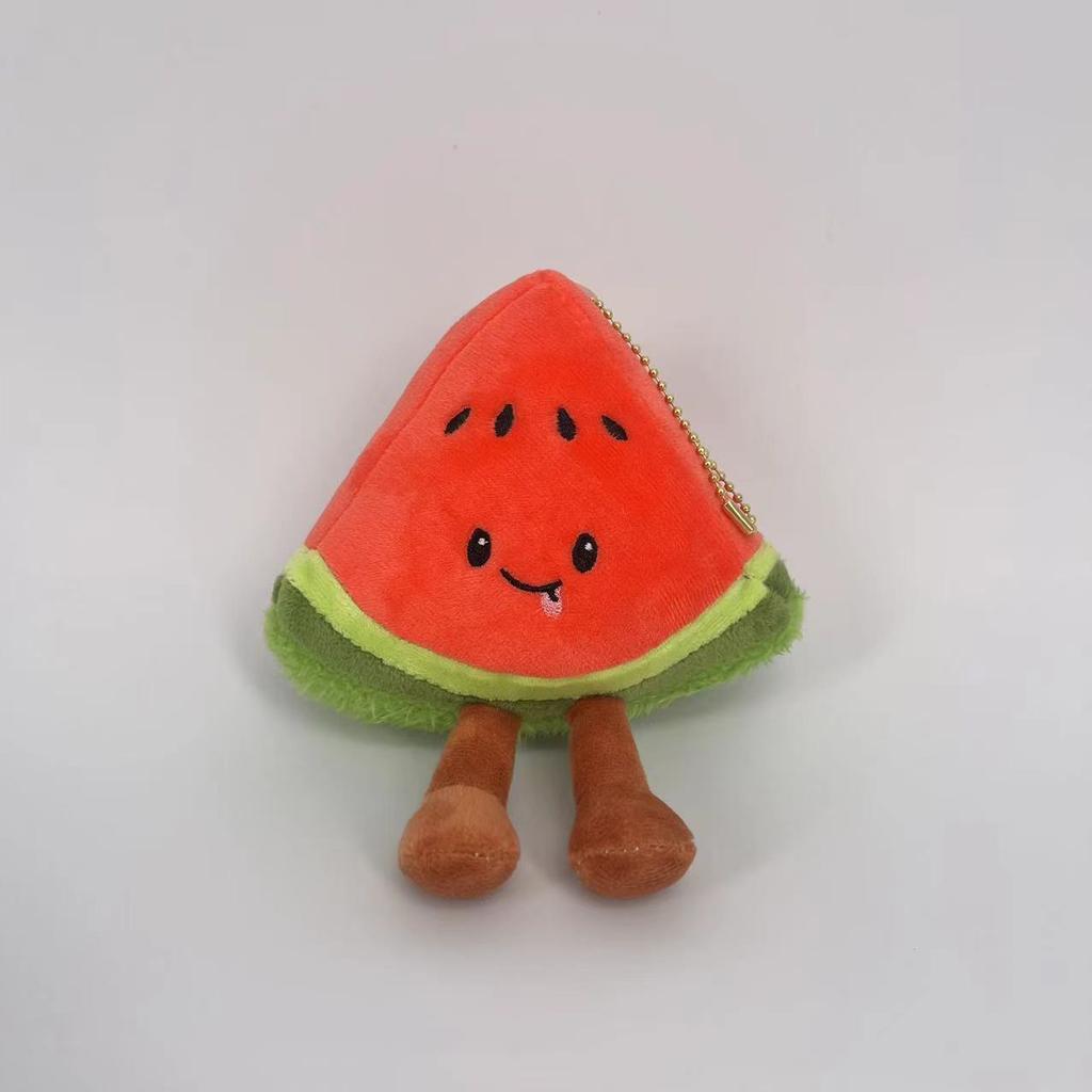Cute Snacks, Vegetables And Fruits Series, Emoji Plush Doll Bag, Pendant, Video Game City, Doll Grabbing Machine, Gift.