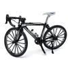 Alloy Bicycle Model 1:10 Simulation Bicycle Curved Road Mini Racing Toy