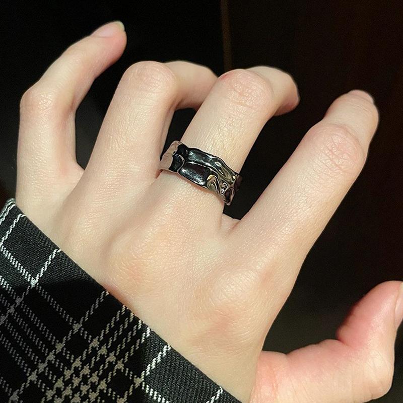 Exquisite Simple Adjustable High-End Opening Flower Ring For Women Creative Fashion Wedding Ring Party Jewelry Accessories Gifts