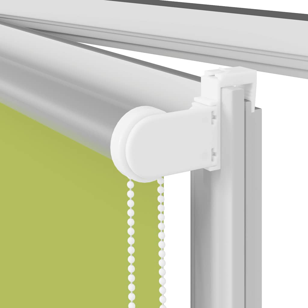 Blackout Roller Blind Green 145 x 230 cm Fabric Width 141.6 cm Polyester