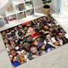 Legends Rapper Collection HIP HOP Rap Star Art Rug Carpet for Bedroom Living Room Sofa Doormat Decor, Kid Non-slip Floor Mat