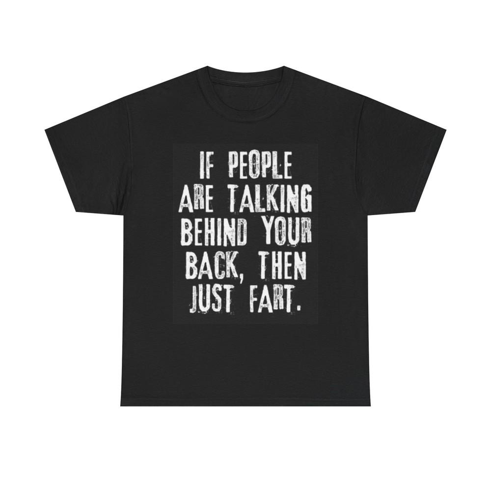 Just Fart Graphic T Shirt Dad Jokes Funny Hilarious Unisex Heavy Cotton Tee Unisex T-Shirt S