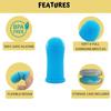 1Pc Dog Super Soft Pet Finger Toothbrush Teeth Cleaning Bad Breath Care Nontoxic Silicone Tooth Brush Tool Dog Cleaning Supplies