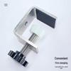 304 Stainless Steel G-Shaped Tiger Clamp, UC Type, Protective Square Widened Fixing Clip
