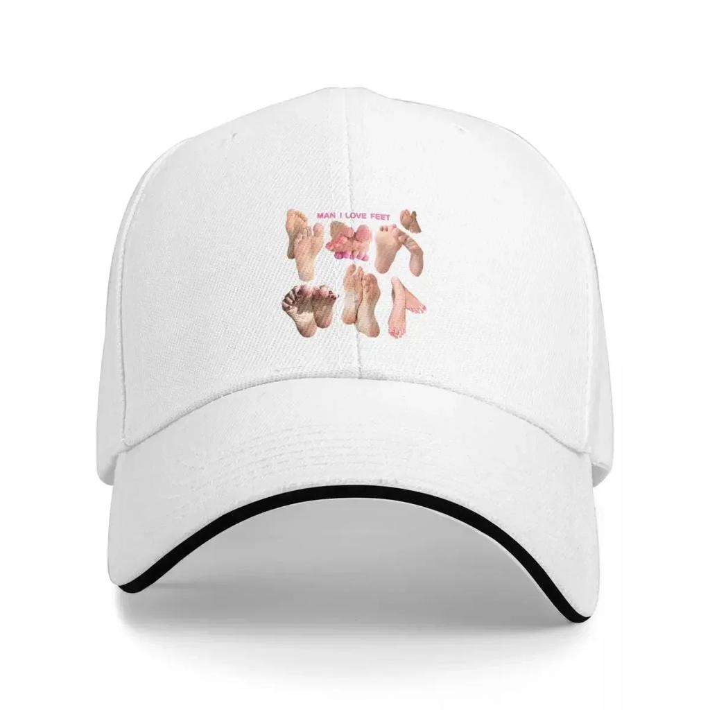 MILF Unisex I Love Feet Funny Meme Baseball Caps Outdoor Unisex Hats