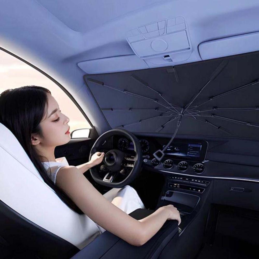 Laser Car Sun Shade Retractable Sun Protector Shade Coversv Windshield Sunshade Auto Protection