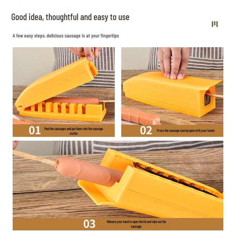 Creative Hot Dog & Sausage Slicer