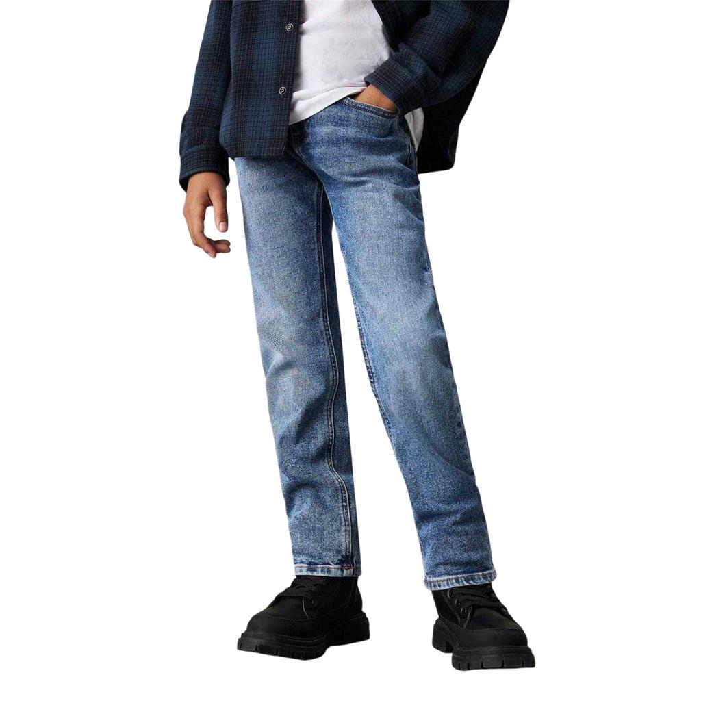 Calvin Klein Boys 5 Pockets Straight Leg Jeans