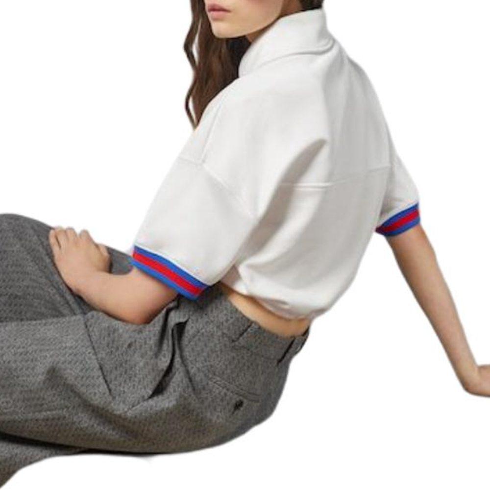 GUCCI Logo Patch Polo Shirt 773728-XJF8V-9088