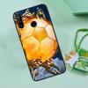 Fire Football Soccer Ball For Huawei Nova 12s 12i 11i 7i 8i 9 10 SE Y91 Y90 Y60 Y70 Y72 Y61 P60 Pro P30 P40 Lite Case