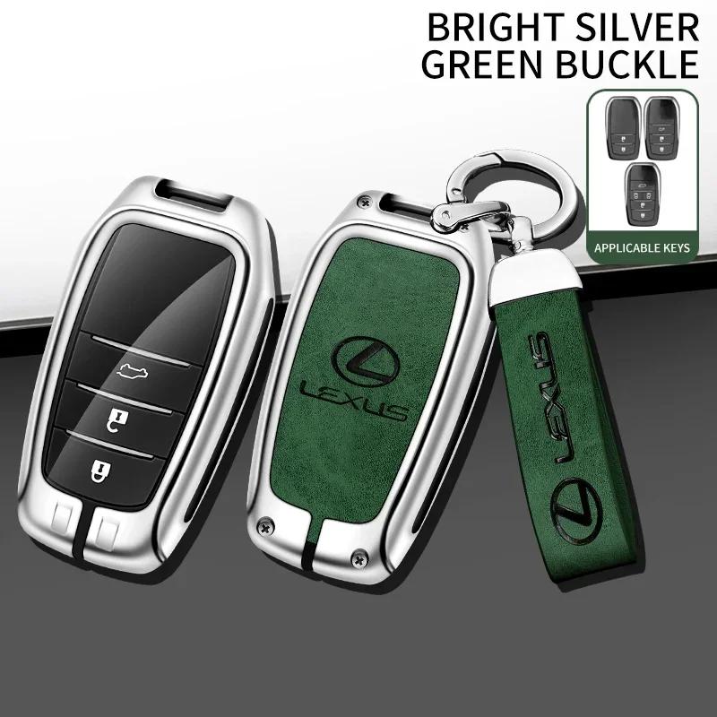 Car Key Case Full Cover Key Shell For Lexus Alphard Toyota Corolla Land Cruiser 200 Prado Crown Yaris Sienna Cross Hilux Camry