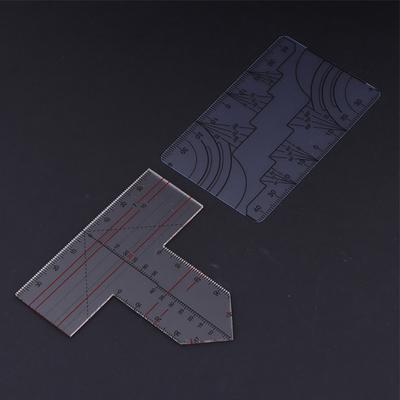 Dental Lab Denture Drawing And Alignment Dental Ruler T-Shape Examination Symmetry Measurements Multifunctional Dental Tools