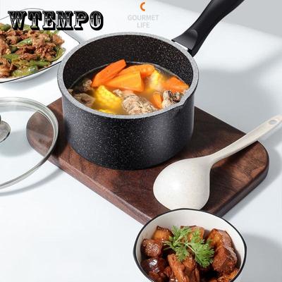 Maifan Stone Milk Pot Non-stick Pot Household Baby Food Supplement Pot Baby Milk with Milk Noodle Soup Pot