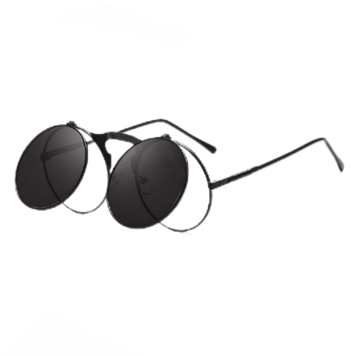 

Metal Vapor Punk Sun shades Flip comfortable to wear suitable for all occasions humanized design Over Sun shades For Men And Women