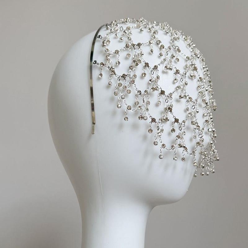 Haarschmuck Hochzeit Braut Elegant Lange Quasten Schmuck Abendessen Retro Haarband