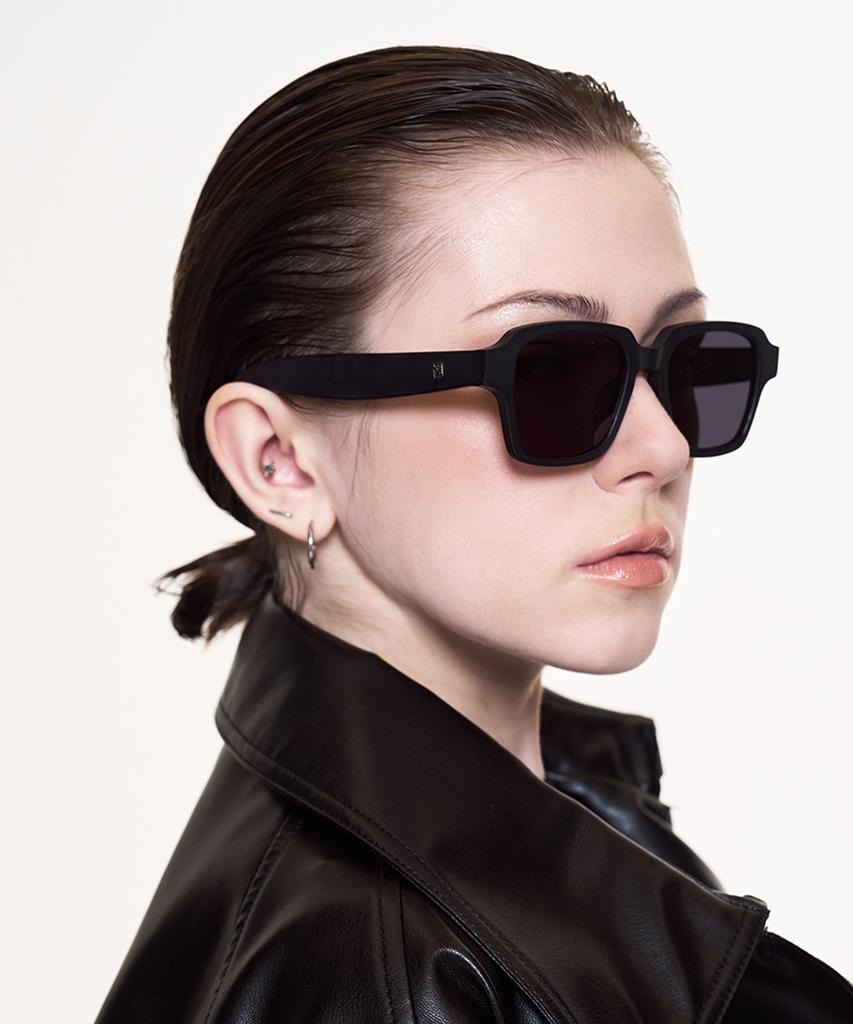 Maeteupeojeu Cy-134 Acetate Sunglass Black