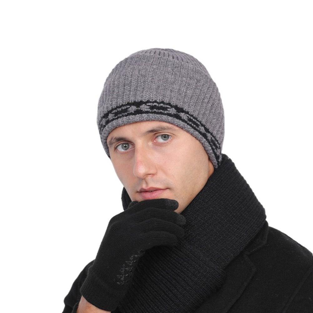 Windproof Balaclava Hat Keep Warm Full Face Cover Hat Creative Knitted Skullies  Cycling