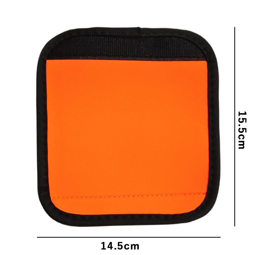 harukita Suitcase Steering Wheel Cover, Handle Cover, Anti-Slip, Shock Absorption, Stain Prevention, Protection, Cushion,