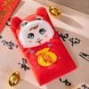 Snake Cute Mascot Plush Toys Red Envelope Hanging Zodiac Massage Stick Gifts