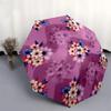 1pc Floral Pattern Design Umbrella with Plastic Handle,Suitable for All Seasons Umbrellaptys26054