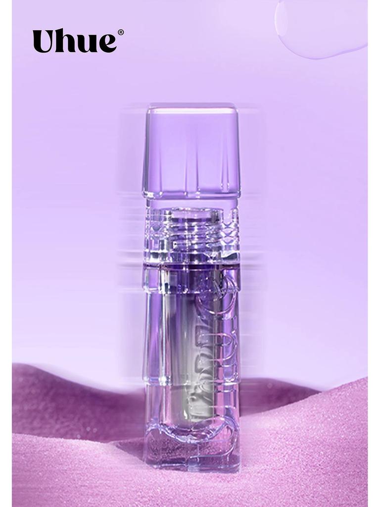 Uhue Holographischer Temperaturadaptiver Matter & Aufpolsternder Lipgloss mit Glasigem Finish.