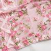 Pink Floral Tie-Up Corset Camisole Tank Top