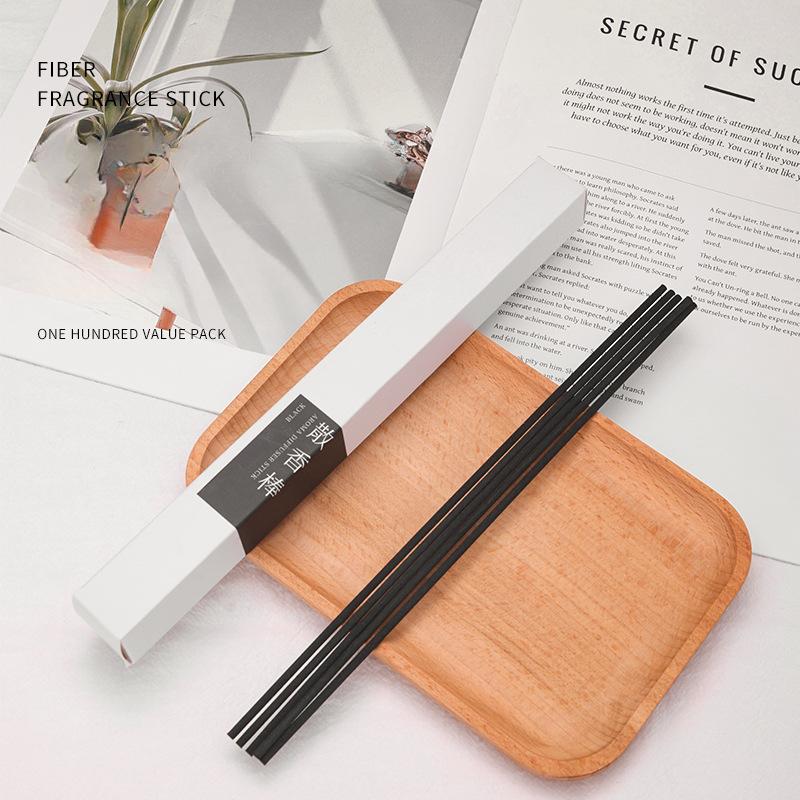 50pcs 2-3.5mm Reed Diffuser Replacement Stick DIY Handmade Home Decor Extra Thick Rattan Aromatherapy Diffuser Refill Sticks