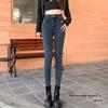 Women's 2025 High Waist Light Wash Slimming Pencil Jeans - Thin, Summer Bodycon Fit