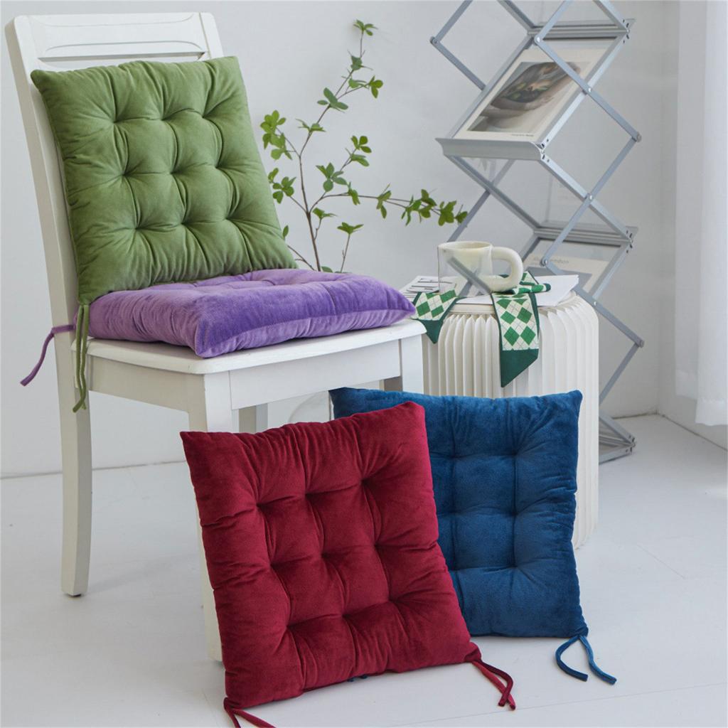 Chair Cushion Round Cotton Upholstery Soft Padded Cushion Pad  Home Or Car