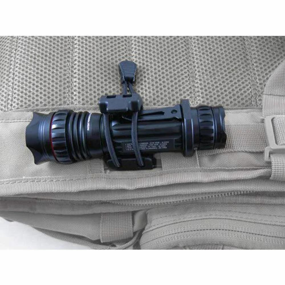 Multifunction Flashlight Clip Hiking Accessories Hanging Buckle Shovel Clamp Axe Clamp Bracket Backpack