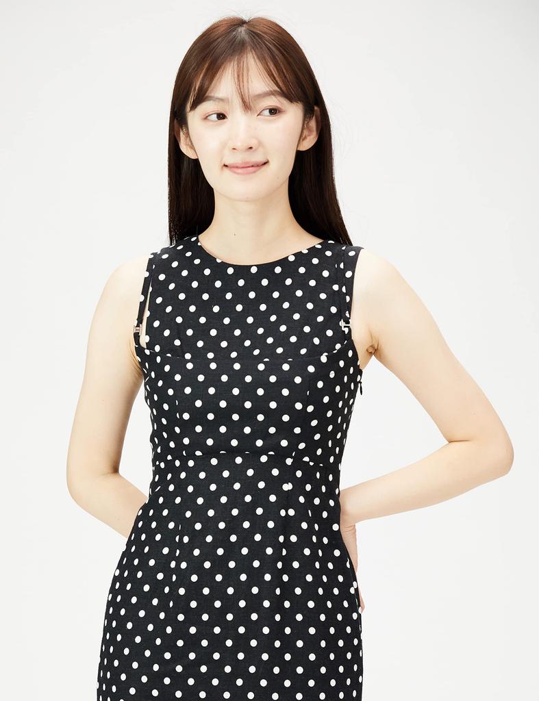 Layered Linen Dress SWFO224233 DOT 0 [Sneider] Women's